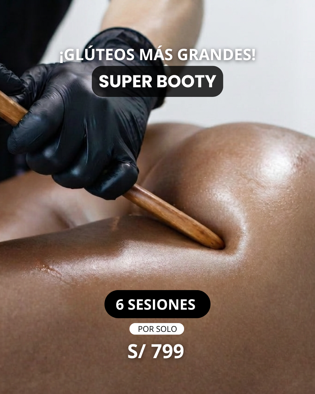 Realza tus glúteos SUPER BOOTY