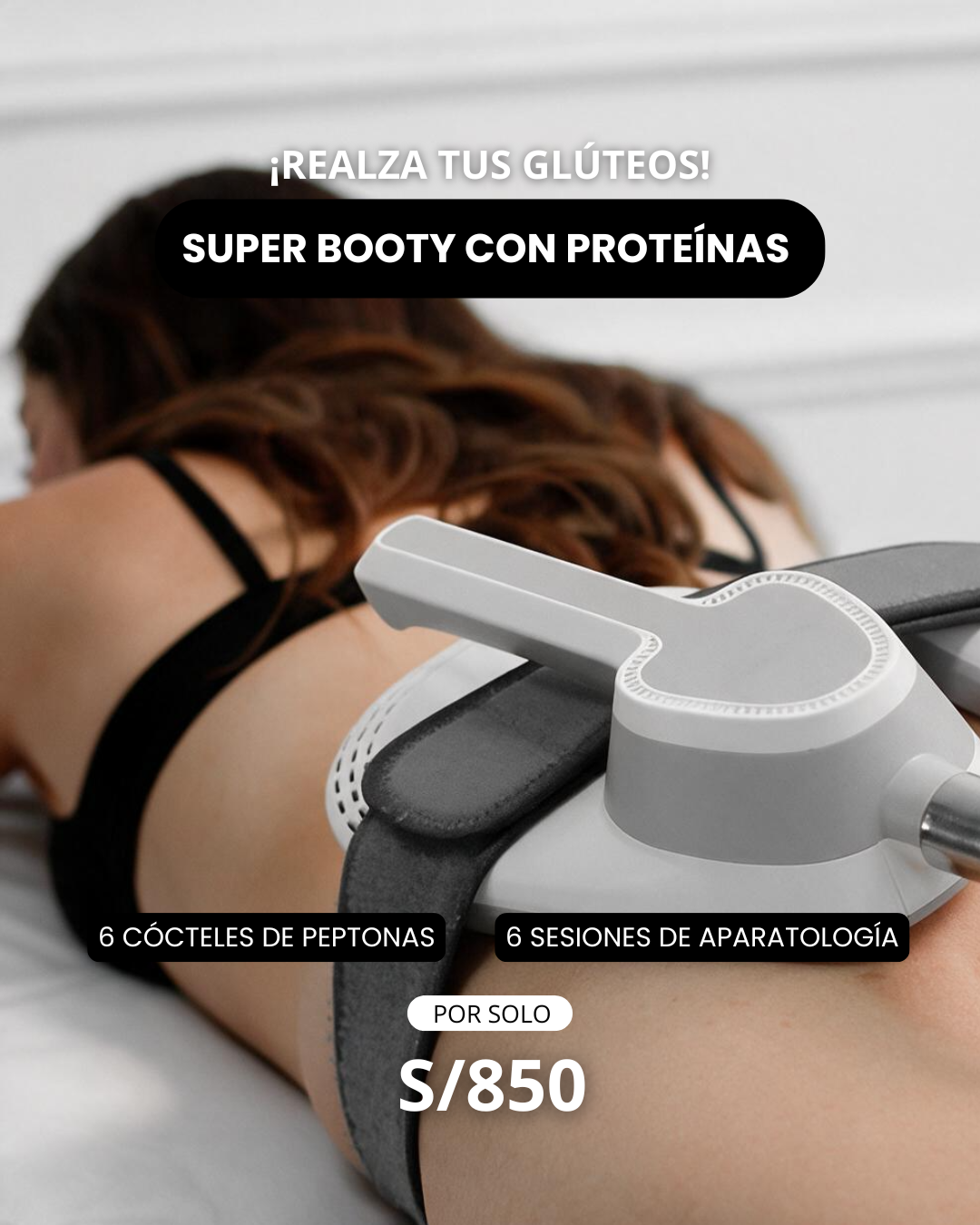 AUMENTA TUS GLUTEOS CON SUPER BOOTY + PROTEÍNAS!